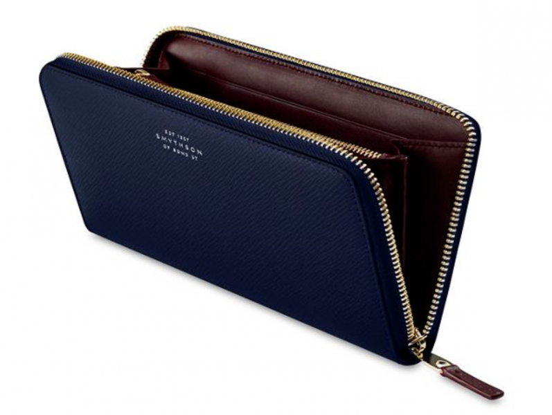 SMYTHSON(スマイソン)の長財布PANAMA ジップウォレット Lを購入した