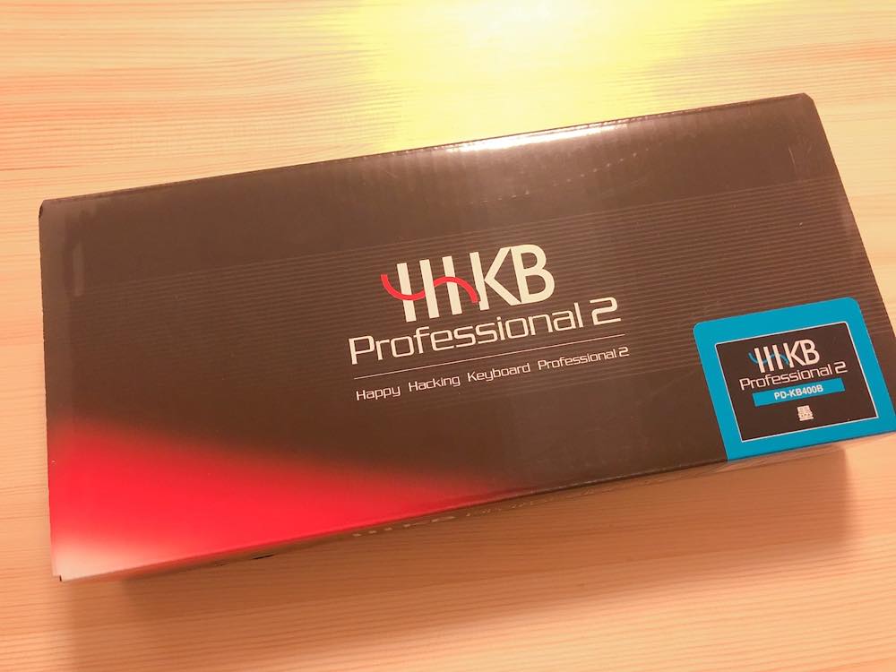 HHKB Professional2 墨（PD-KB400B）外箱